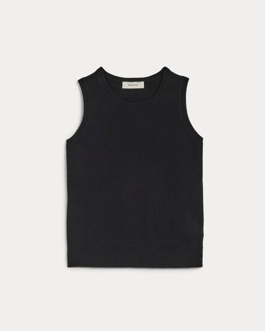 The Classic Tank in Cashmere | Black