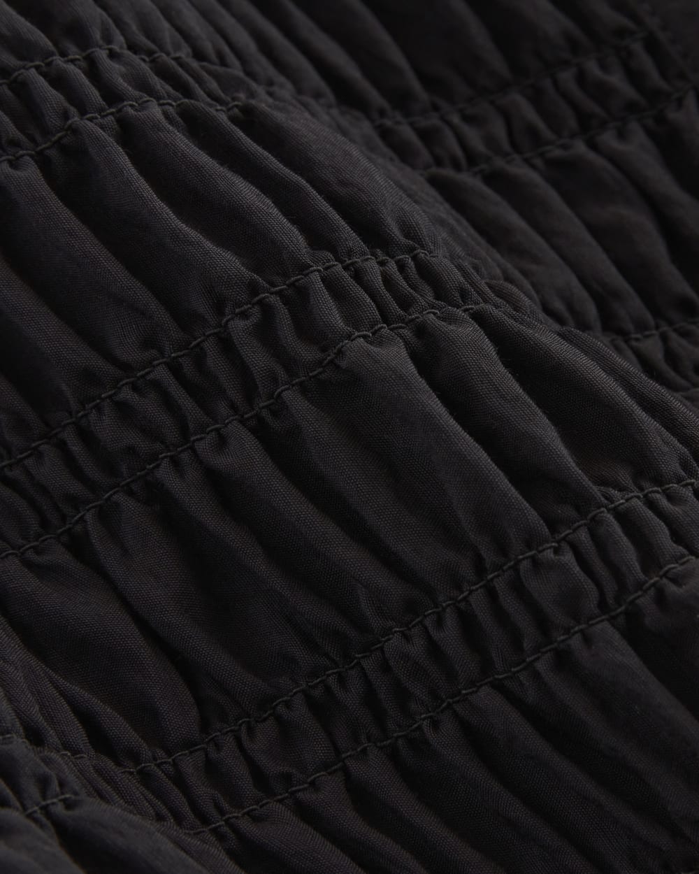 The Smocked Cardigan | Black