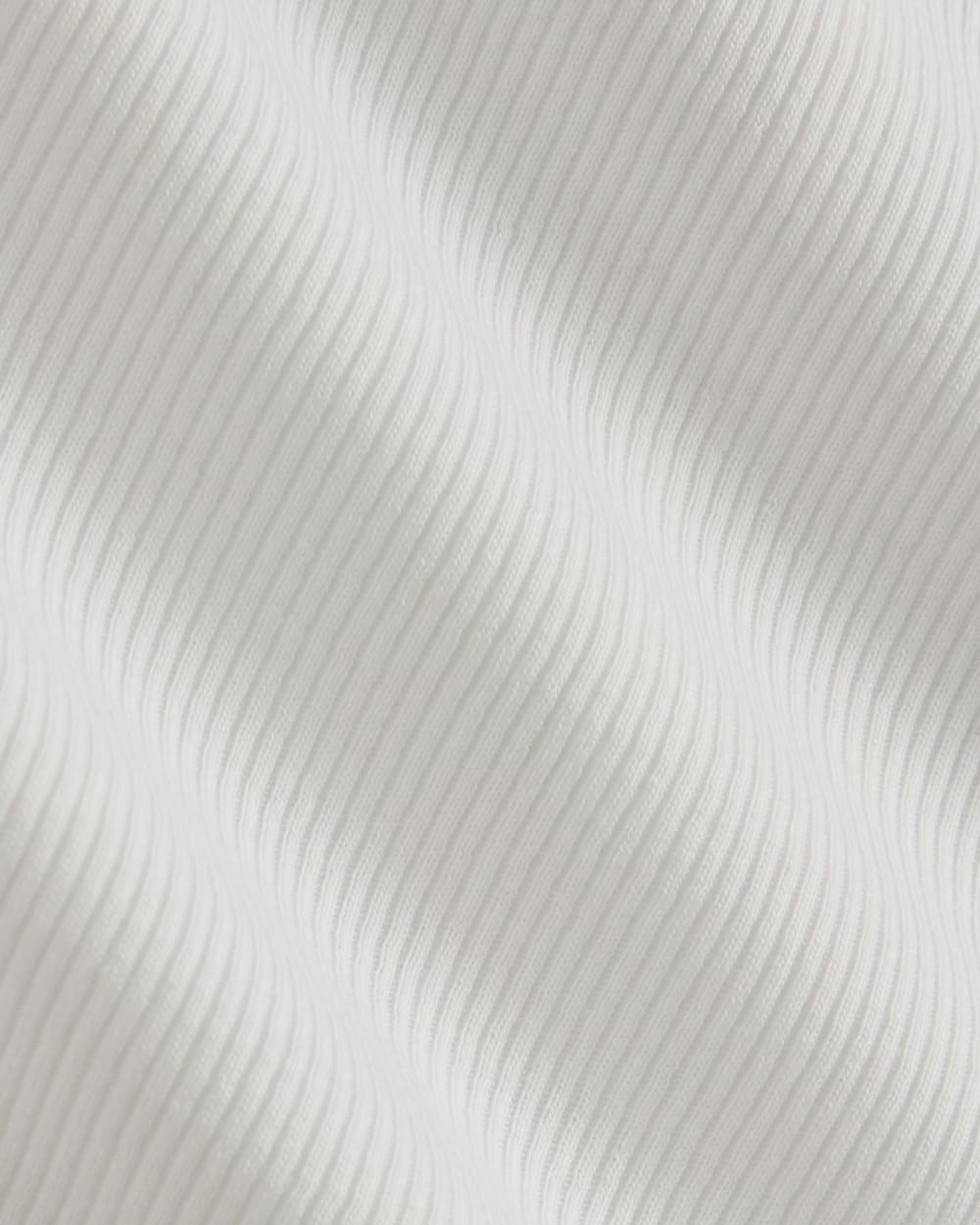 The Luxe Rib Square-Neck Tank | White