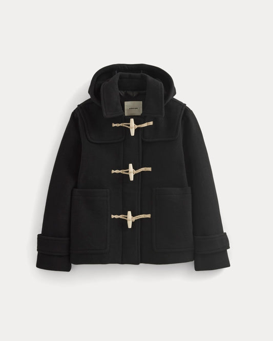 The ReWool Duffle Coat | Black