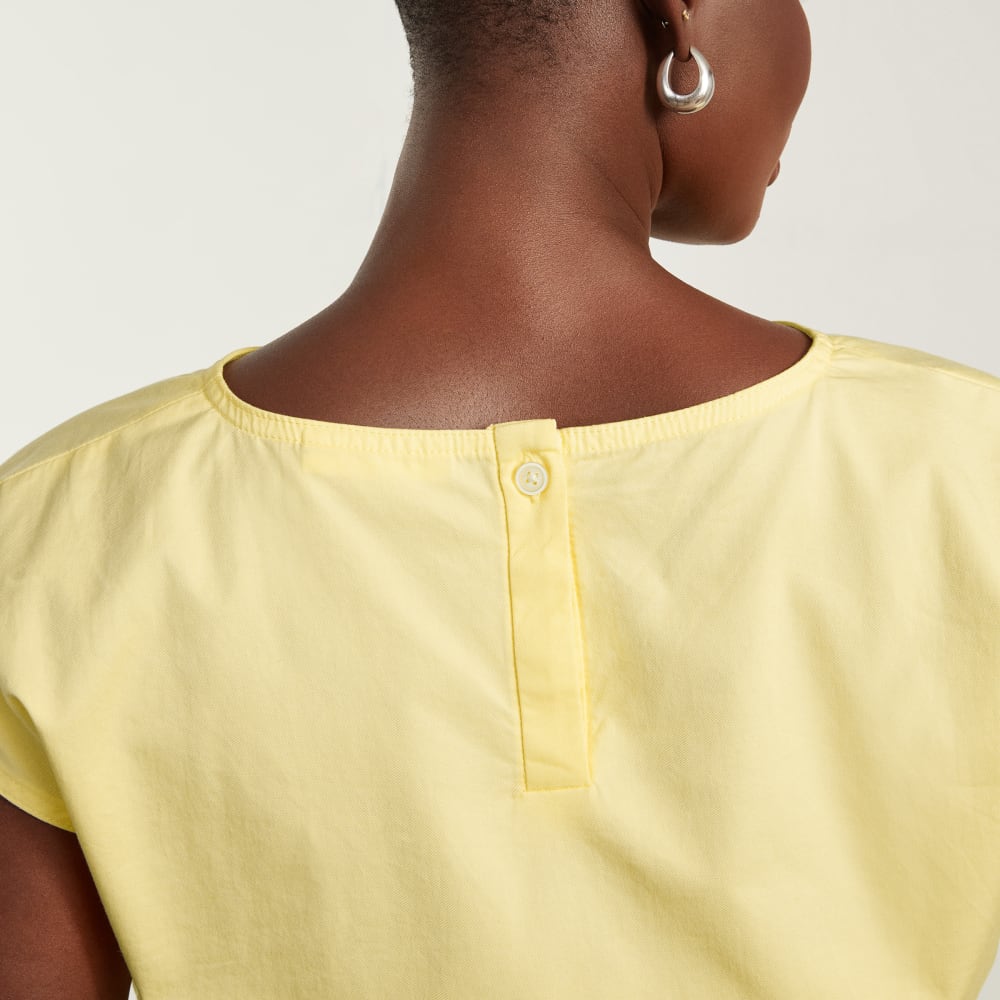 The Bubble Top | Pastel Yellow