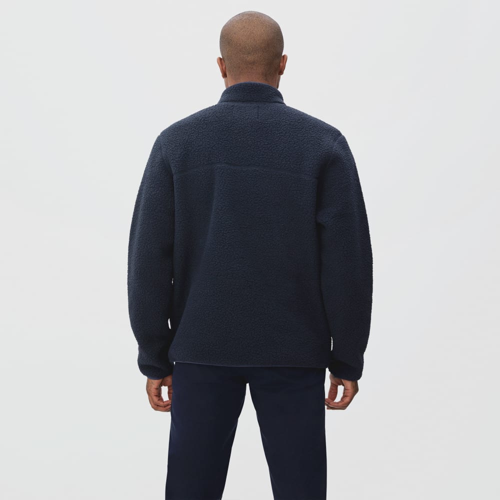 The ReNew Fleece Pullover | Navy