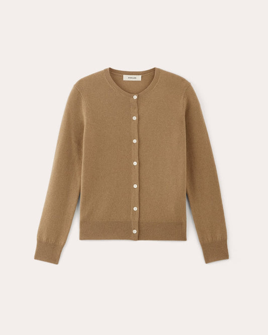 The Classic Cardigan in Cashmere | Tiger's Eye