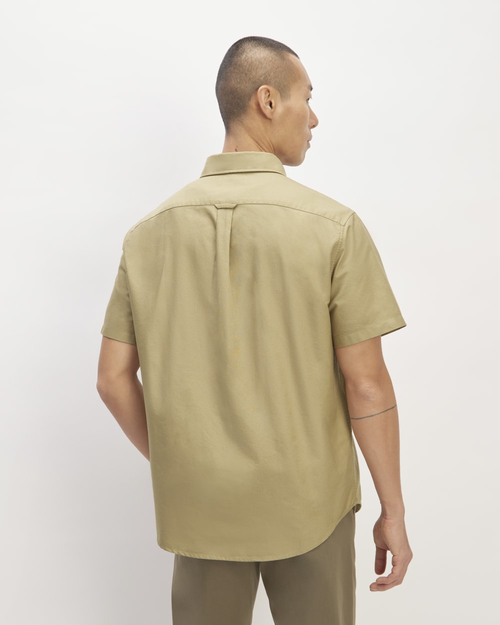 The Organic Short Sleeve Oxford Shirt | Cornstalk