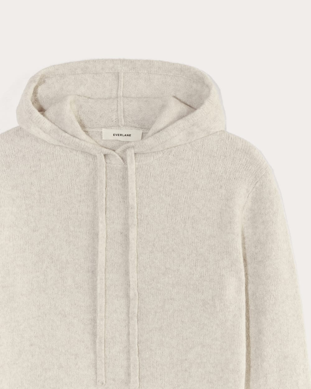 The Oversized Hoodie in Plush Cotton | Heathered Oat