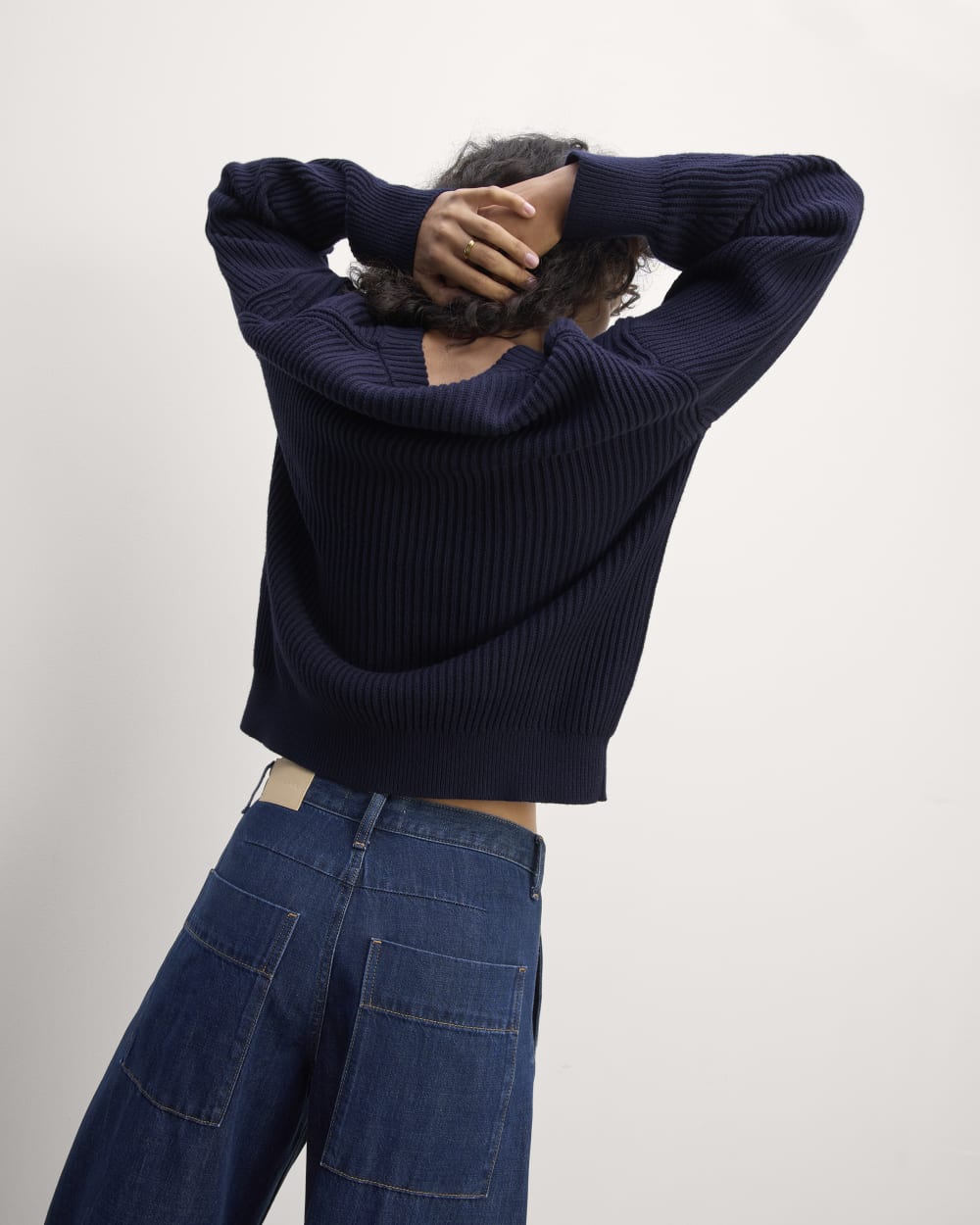 The Cocoon Crew in Everyday Cotton | Navy