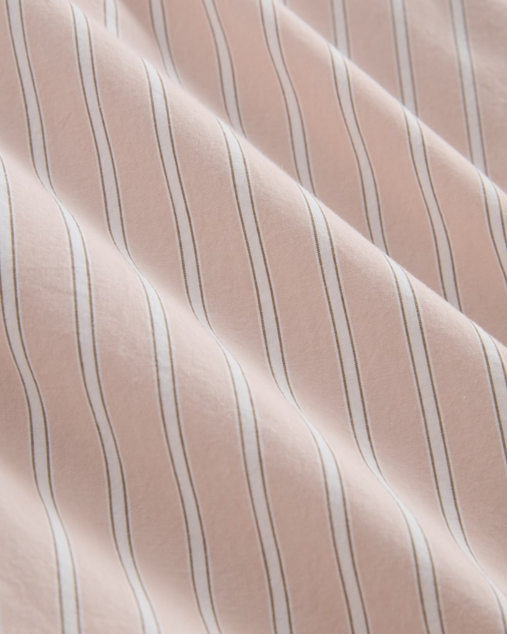 The Oversized Shirt in Ultrasoft Cotton | Pink / White