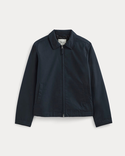 The Filled Harrington Jacket | Deep Navy