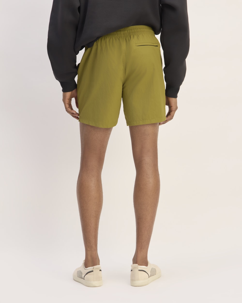 The ReNew Nylon Short | Moss Green