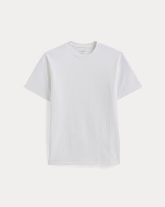 The Premium-Weight Crew | Uniform | White