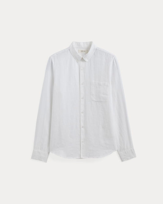 The Classic Shirt in Linen | White
