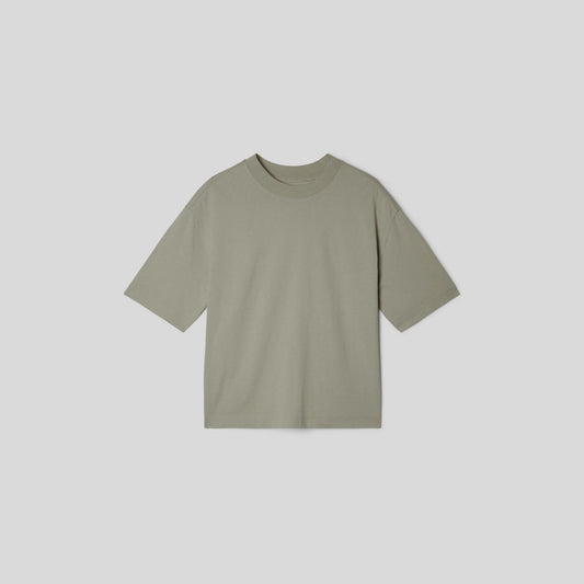 The Premium Weight Relaxed Tee | Seagrass