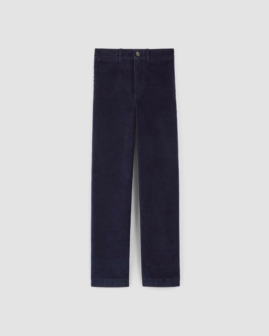 The Corduroy Wide-Leg Pant | Navy