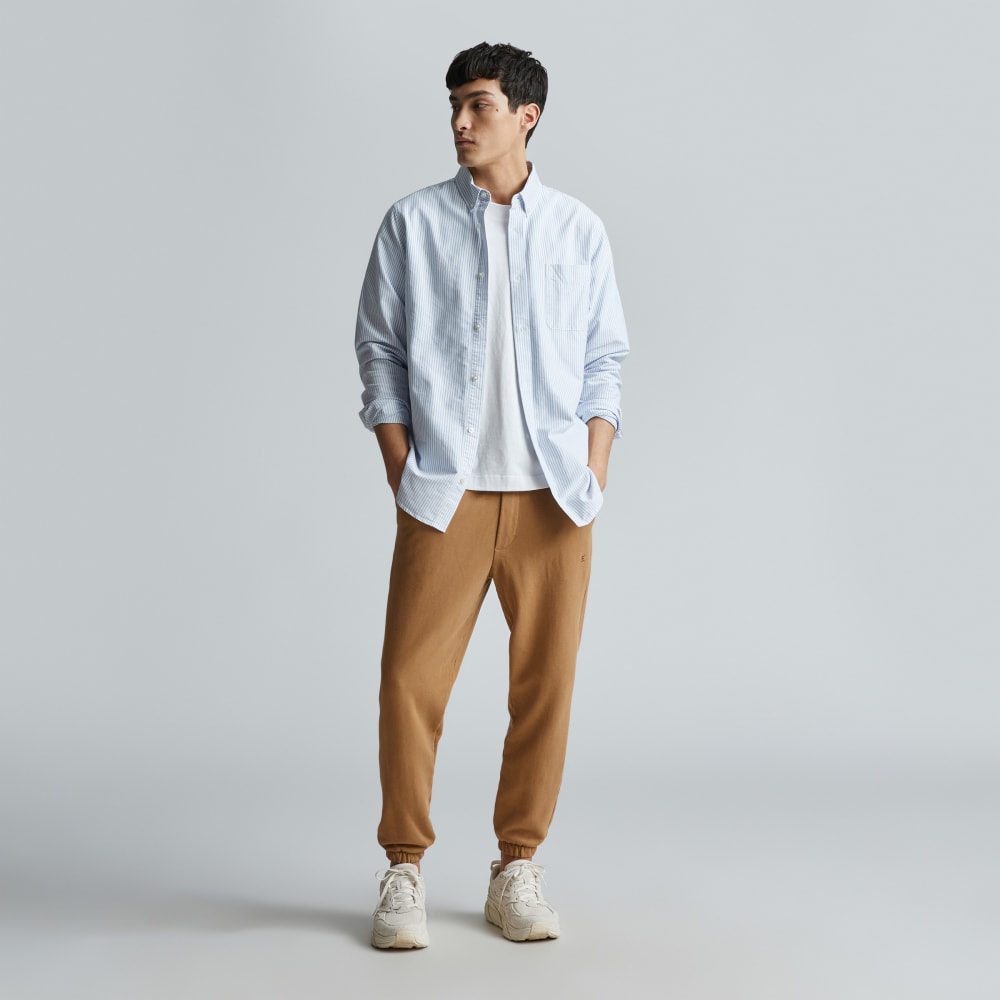 The Classic Oxford Shirt | White / Blue | Standard
