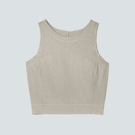 The Easy Shell Top | Beech / Canvas Tan