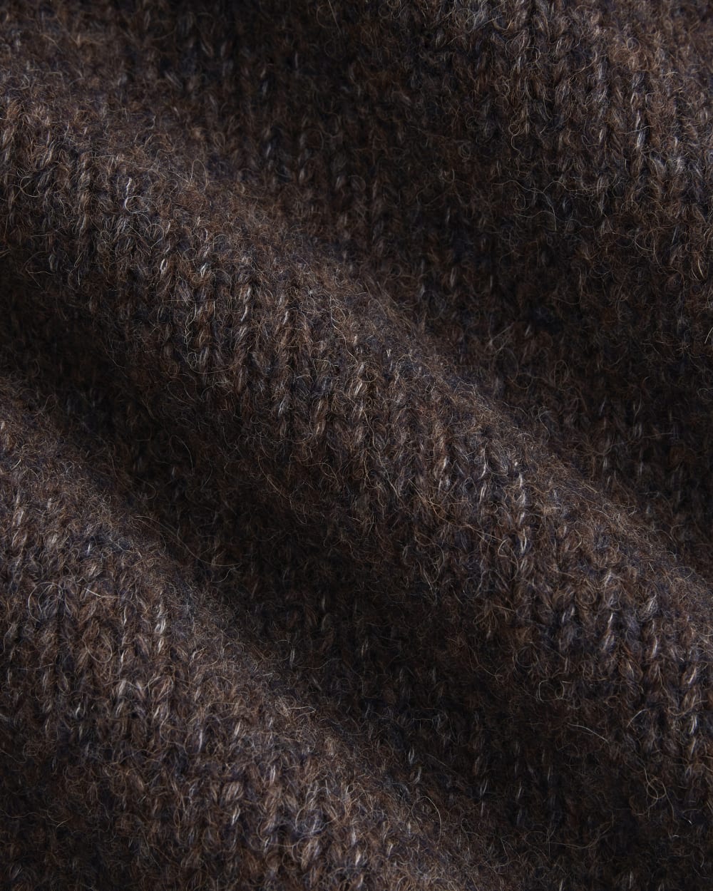 The Cloud Oversized Turtleneck | Heathered Burgundy