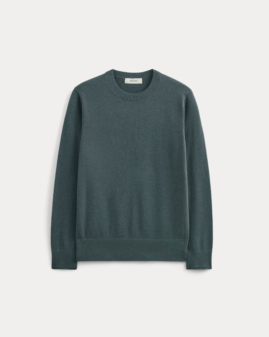 The No-Sweat Sweater | Uniform | Heather Midnight Navy