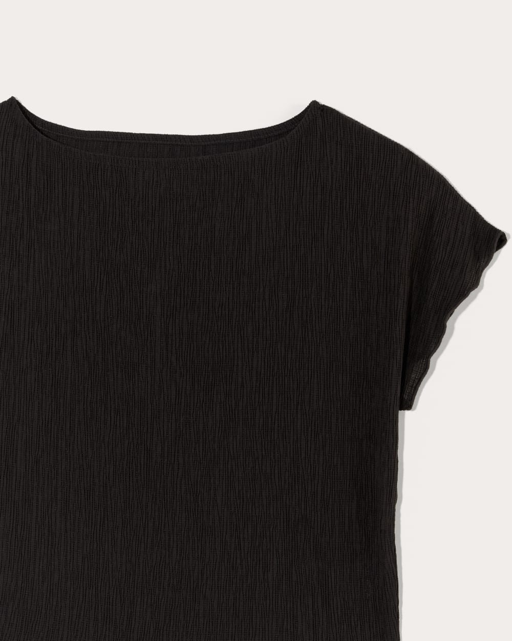 The Crinkle Top | Black