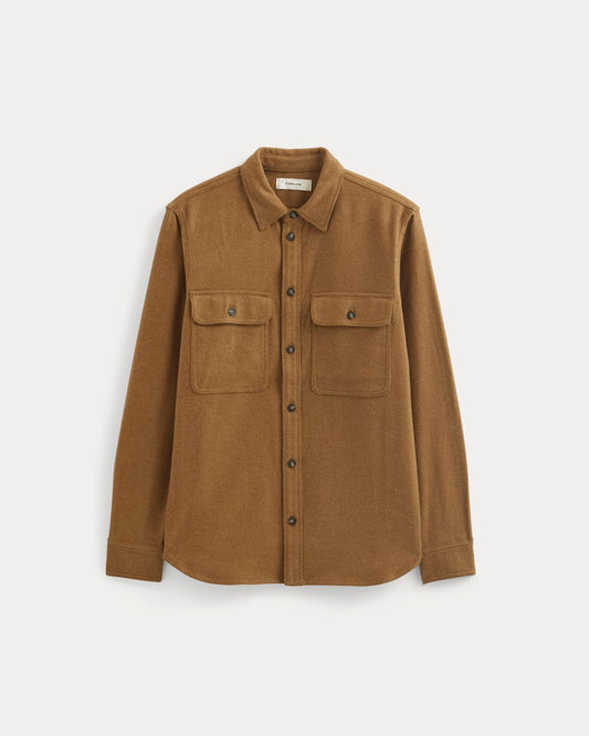 The Heavyweight Overshirt | Uniform | Heathered Toffee