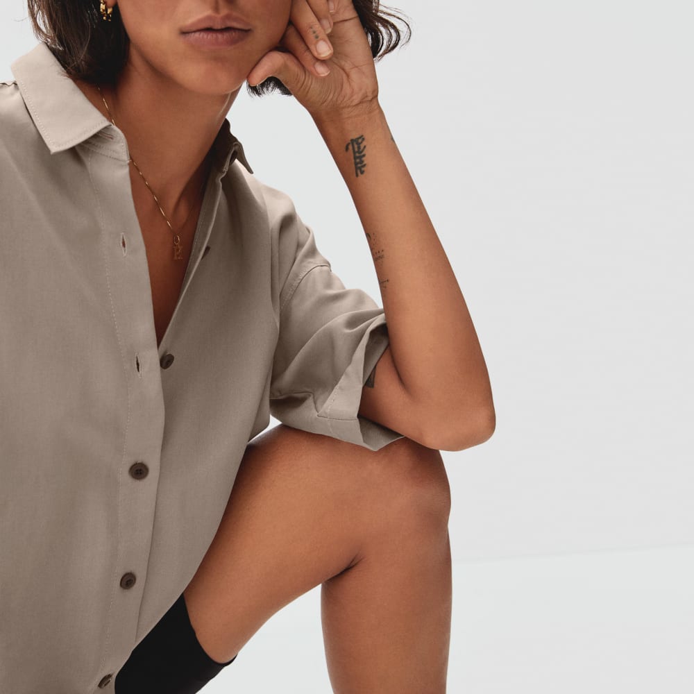 The Drapey Square Shirt | Burnt Sugar