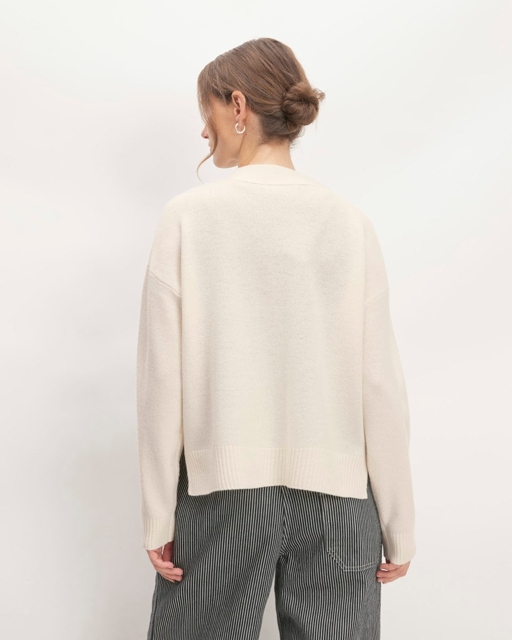 The Good Merino Wool Cardigan | Bone