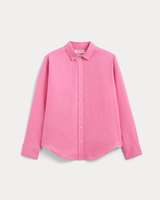 The Must-Have Shirt in Linen | Deep Pink