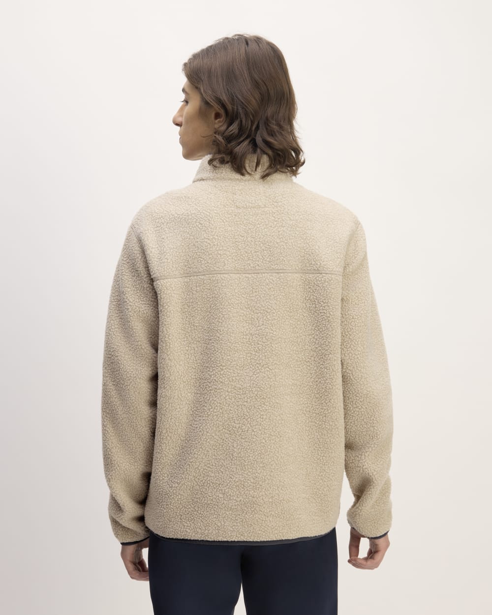 The ReNew Fleece Pullover | Oatmeal