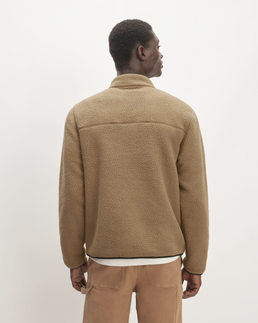 The ReNew Fleece Pullover | Tiger's Eye