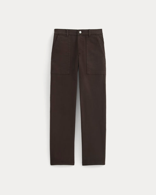 Utility Column Pant | Dark Chocolate