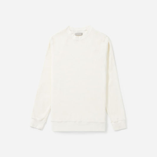 The Waffle Long-Sleeve Crew Tee | Off-White