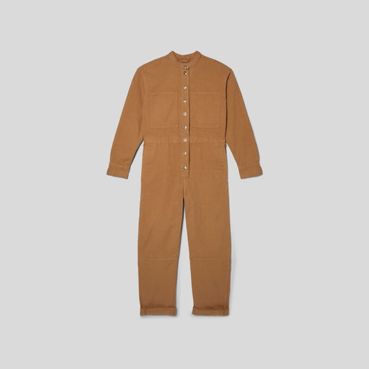 The Canvas Organic Cotton Coverall | Cappuccino