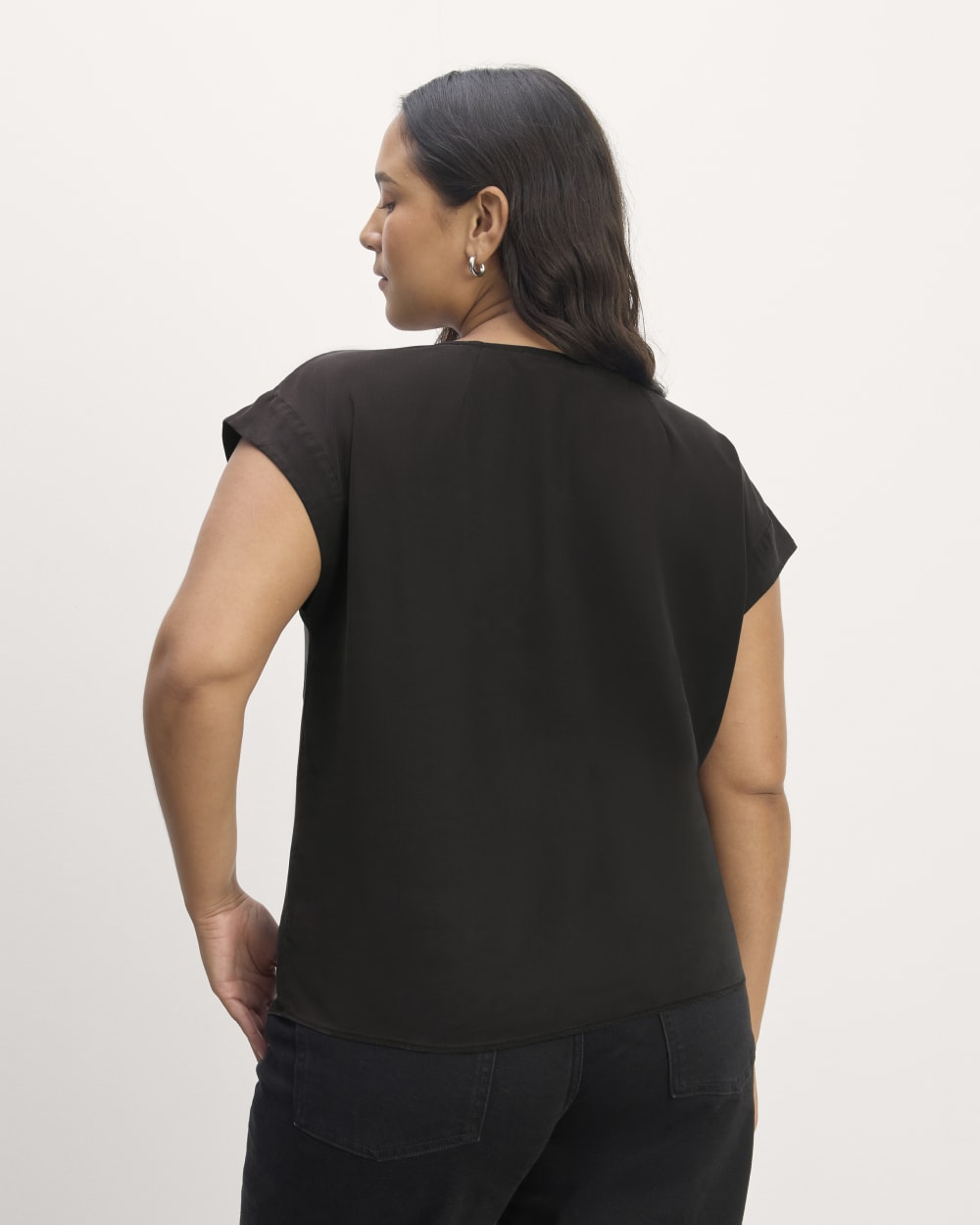 The Muscle Top in Butterlite | Black