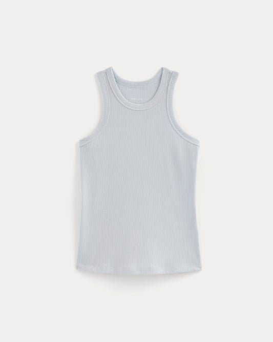 The Shimmy Cutaway Tank | Air Blue