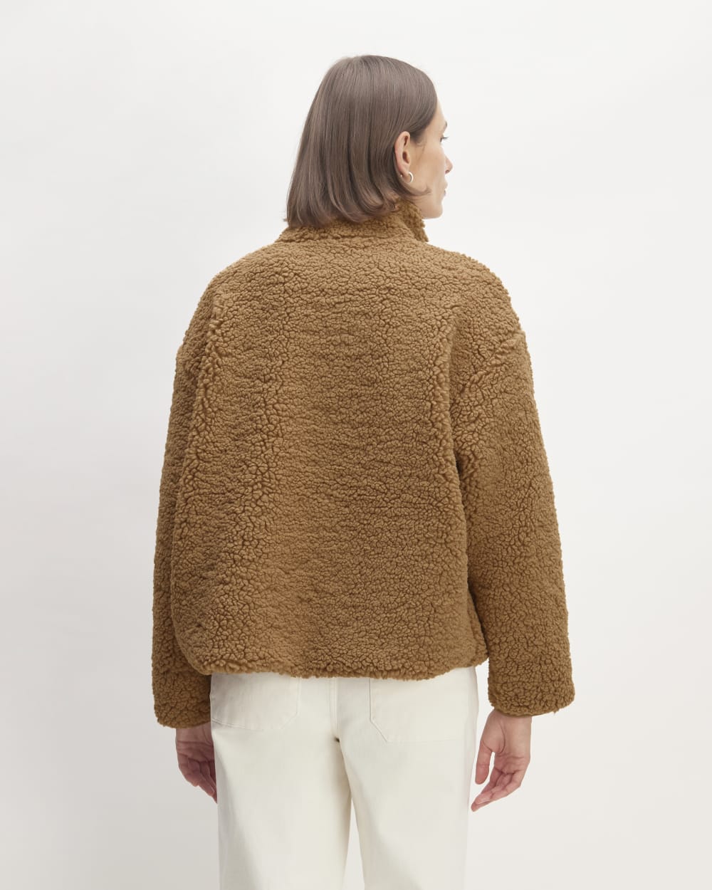 The ReNew Fleece Full Zip | Toasted Coconut