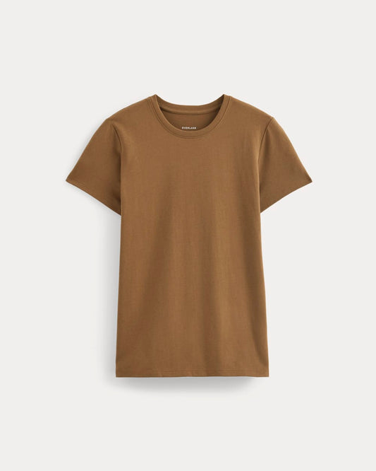 The Slim Crew in Essential Cotton | Toffee