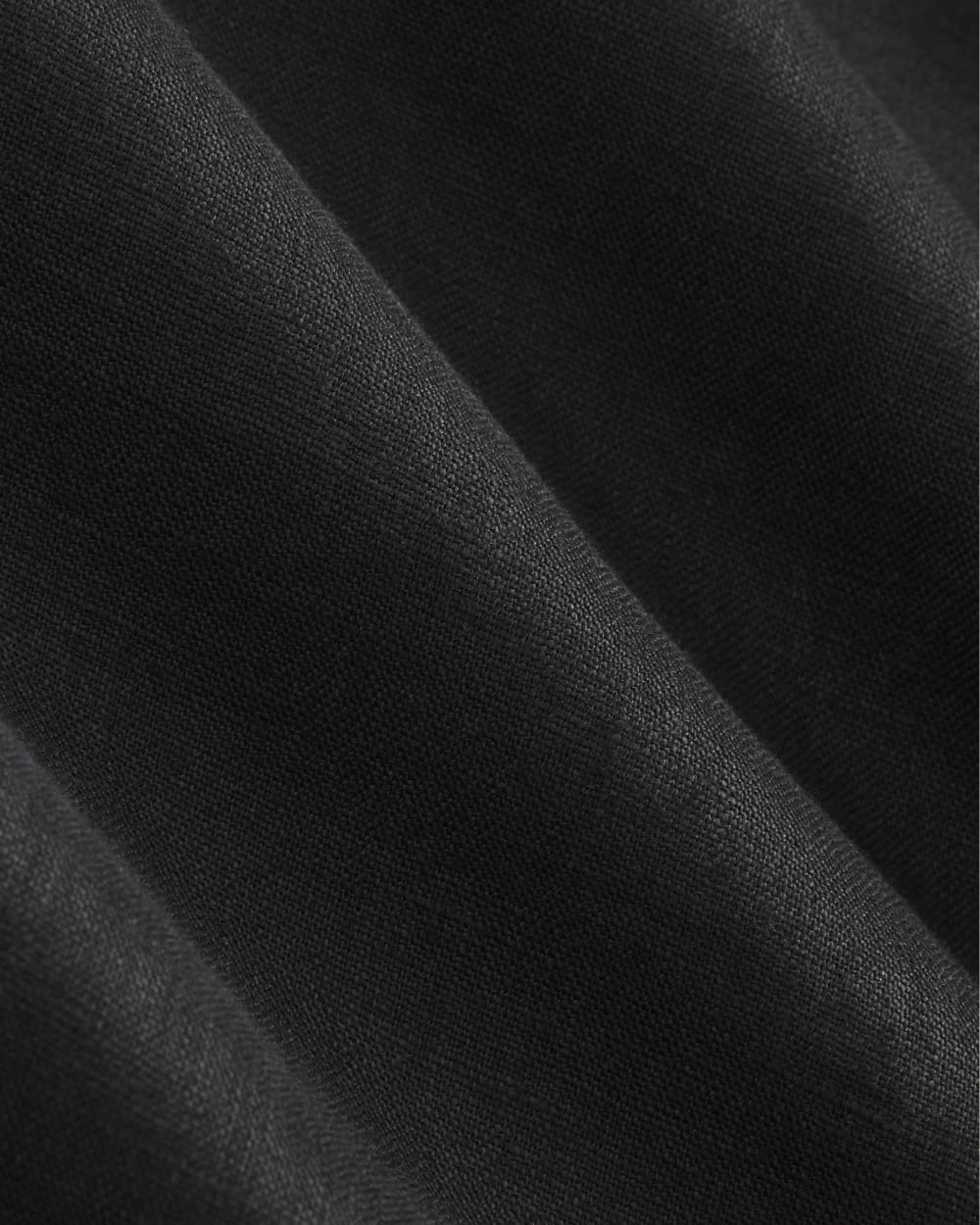 The Linen Easy Pant | Black