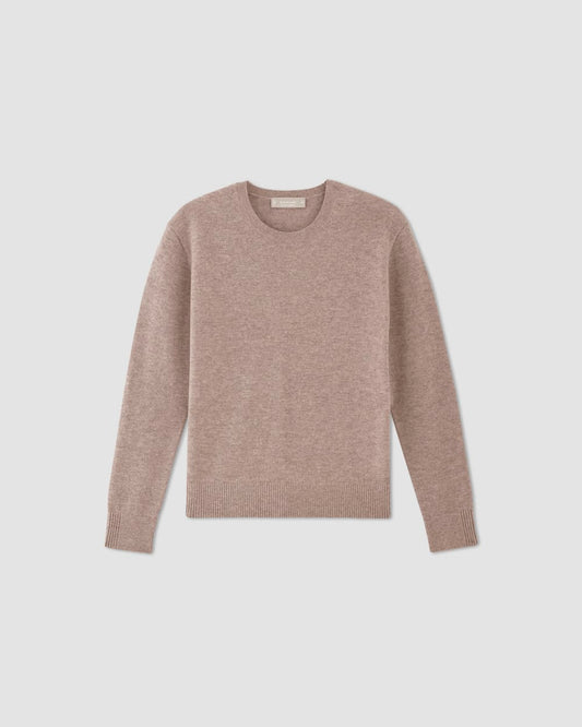 The Classic Crew in Cashmere | Toasted Sesame