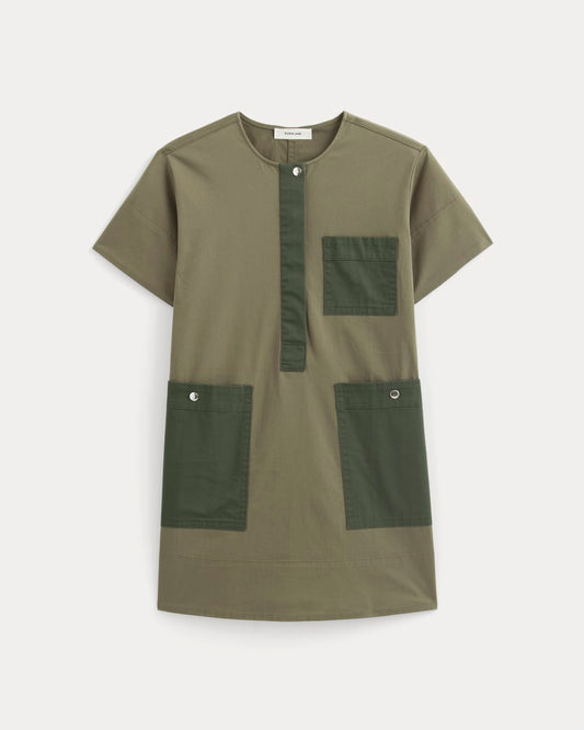 The Safari Mini Dress | Kalamata / Duffel Bag