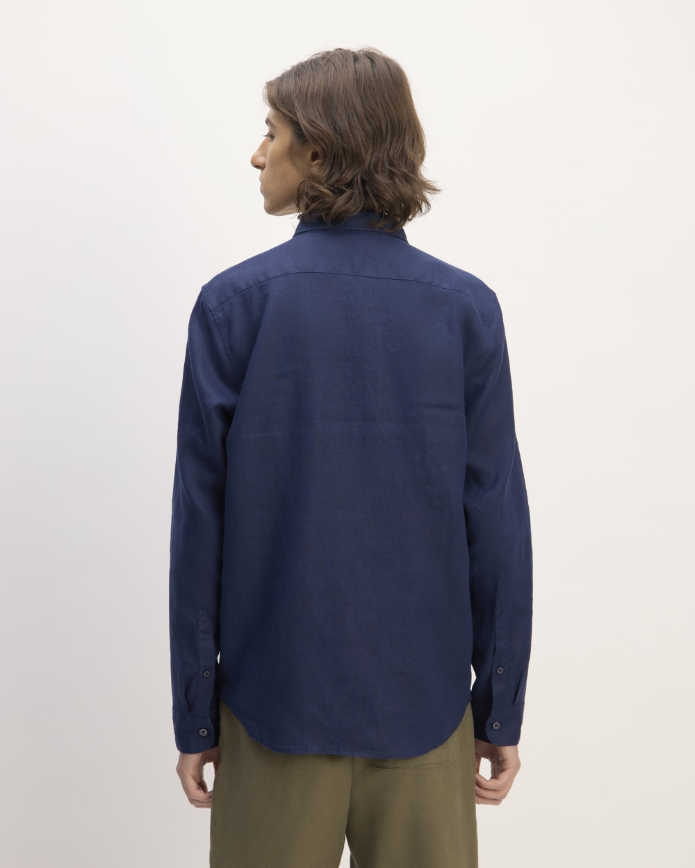 The Classic Shirt in Linen | Navy