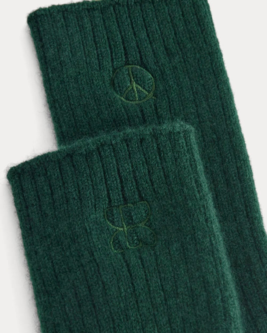 Everlane x Peace & Quiet Cashmere Socks | Pine