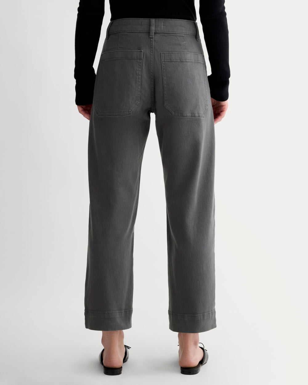 The Utility Straight-Leg Pant | Graphite | 26.5 Inseam
