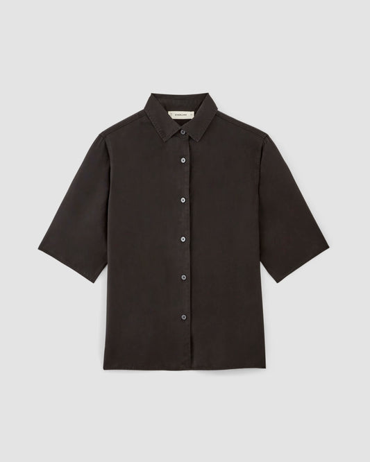 The Short-Sleeve Shirt in Butterlite | Black