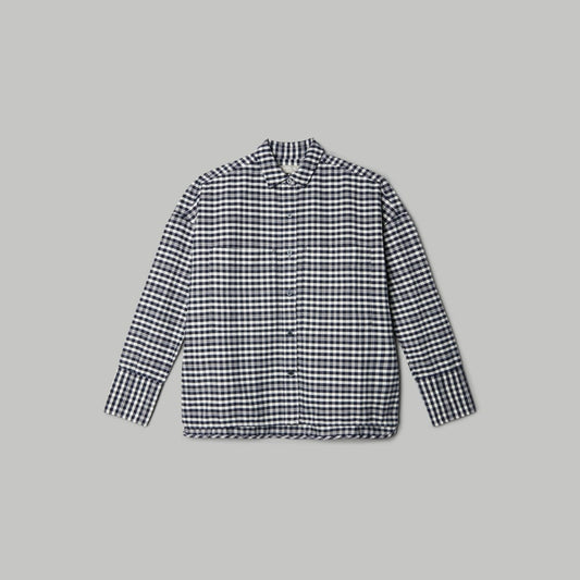 The Boxy Oxford | Ocean Cavern Plaid