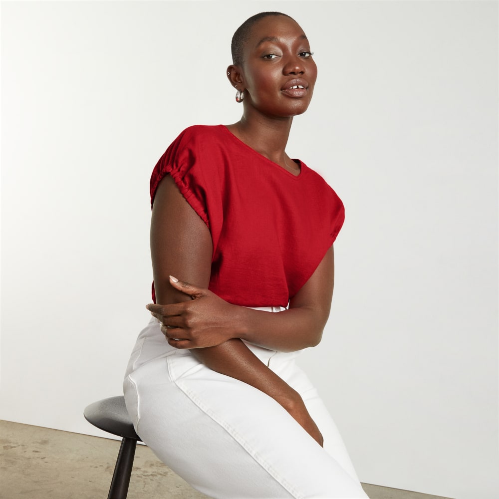 The Drawstring Tunic | Goji Berry