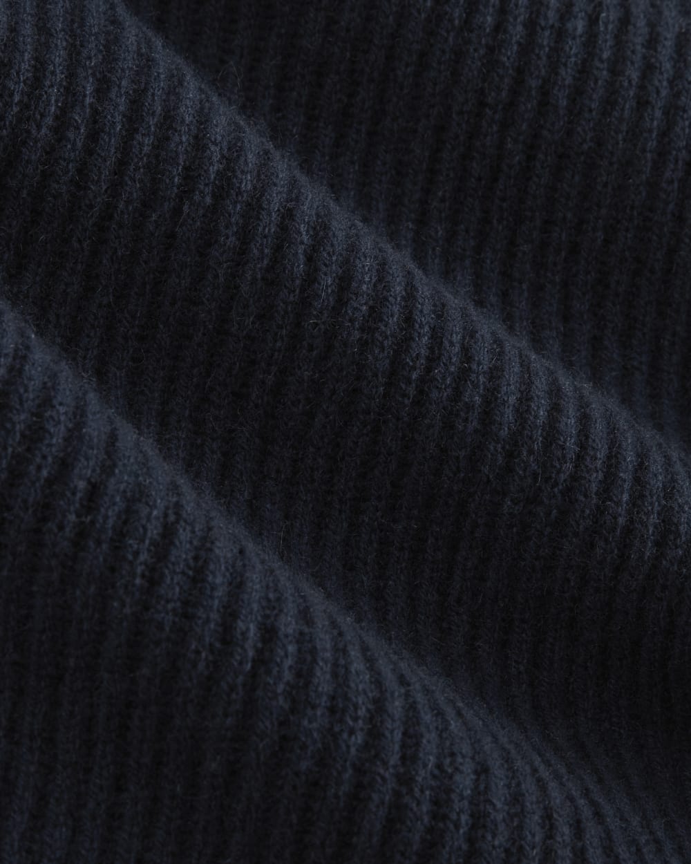 The Fisherman Crew in Wool Cashmere | Navy