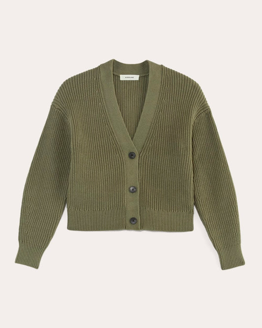 The Boxy Cardigan in Everyday Cotton | Kalamata