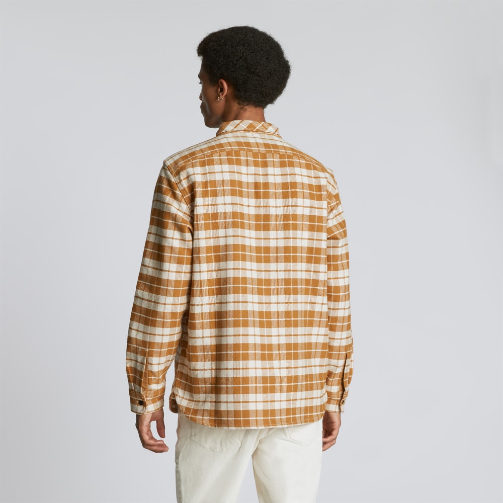 The Heavyweight Overshirt | Uniform | Golden Brown / Parchment