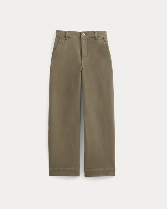 The Utility Wide-Leg Pant | Taupe