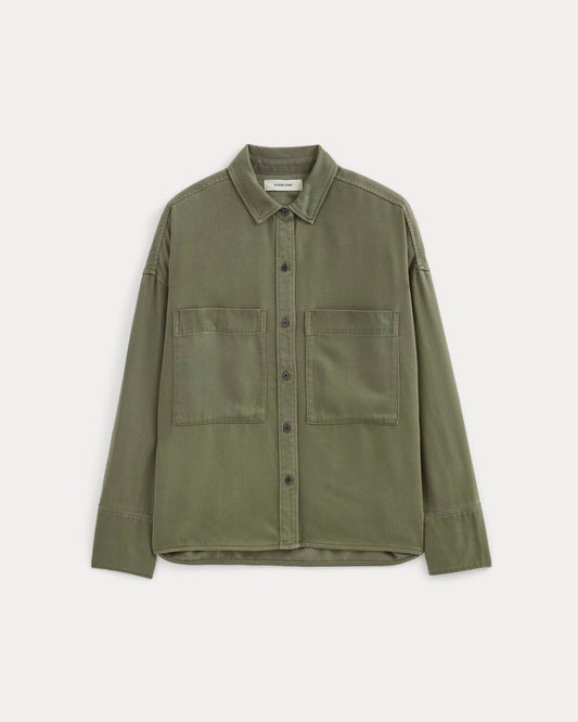 The Boxy Overshirt in Buttersoft | Kalamata