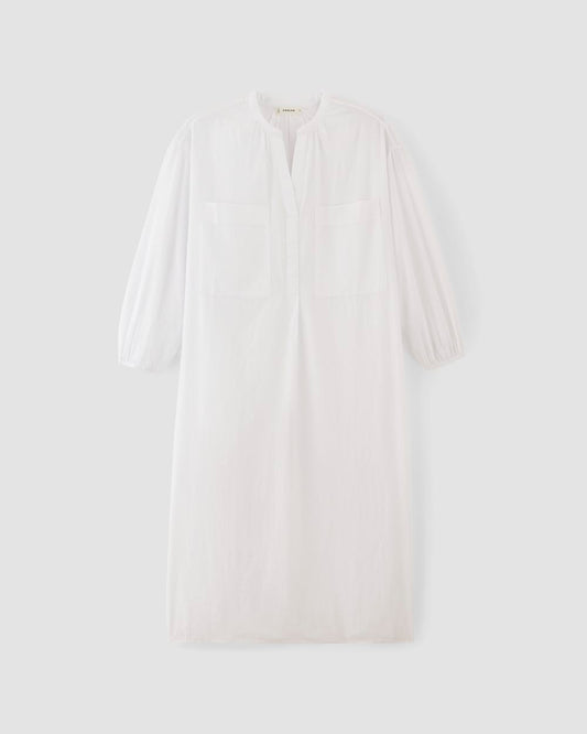 The Gauze Caftan Dress | White
